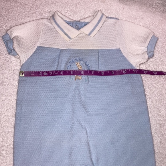 Peter Rabbit  & Friends play wear large 18-23lbs short sleeve romper - Picture 5 of 8